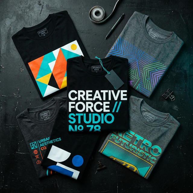 Custom printed t-shirts