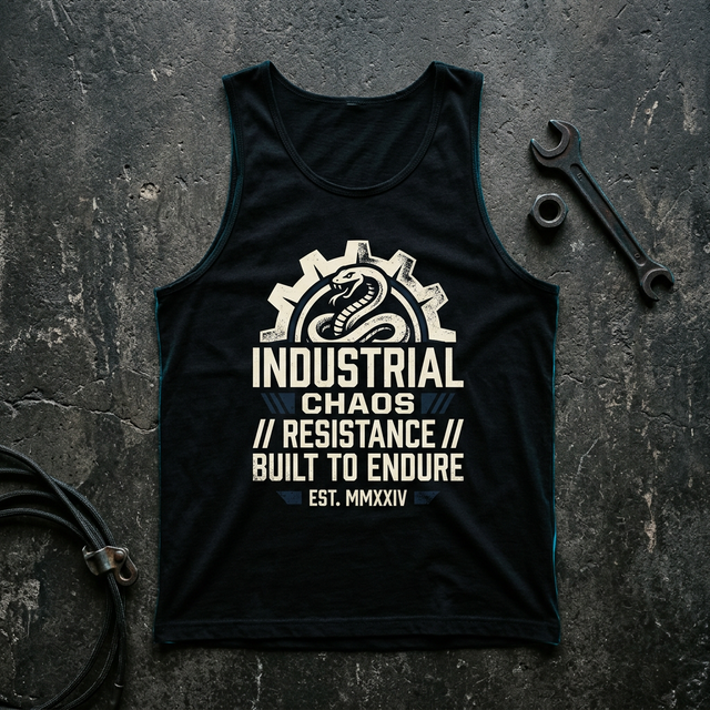 Custom printed tank top